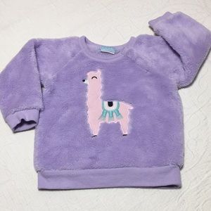 12m (4/$20) Super-Fluffy Llama Top by Pekkle